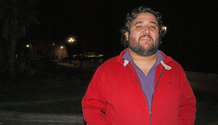 José Manuel Cardoso fue autor este año del 3er Premio de comparsas. / Rossi